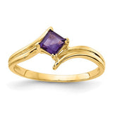 14k-4mm-princess-cut-amethyst-ring-SolomonJeweler-Wichita-KS-CustomJewelry