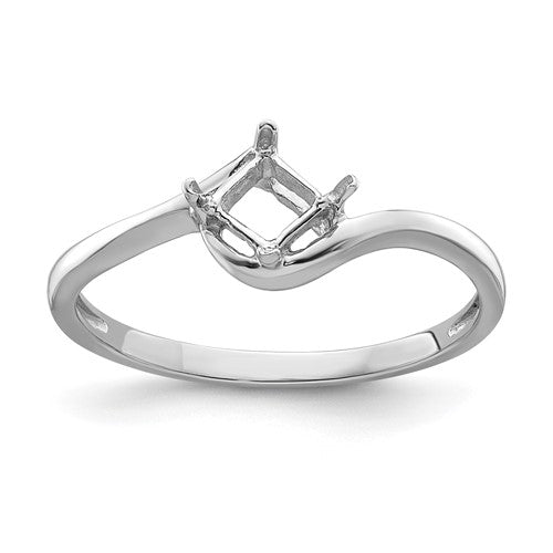 14k-white-gold-4mm-princess-gemstone-ring-mounting-SolomonJeweler-Wichita-KS-CustomJewelry
