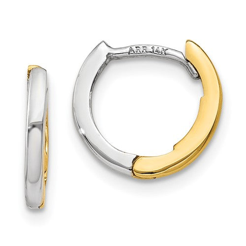 14k-two-tone-mini-1-35mm-round-hinged-hoop-earrings-SolomonJeweler-Wichita-KS-CustomJewelry