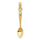 14k-3-d-table-spoon-pendant-SolomonJeweler-Wichita-KS-CustomJewelry