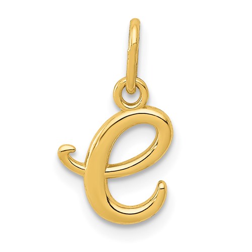 14k-yellow-gold-letter-e-initial-charm-SolomonJeweler-Wichita-KS-CustomJewelry