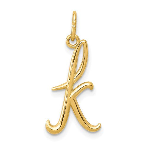 14k-yellow-gold-letter-k-initial-charm-SolomonJeweler-Wichita-KS-CustomJewelry