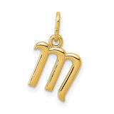 14k-yellow-gold-letter-m-initial-charm-SolomonJeweler-Wichita-KS-CustomJewelry