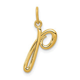 14k-yellow-gold-letter-p-initial-charm-SolomonJeweler-Wichita-KS-CustomJewelry