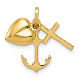 14k-polished-heart-cross-anchor-pendant-SolomonJeweler-Wichita-KS-CustomJewelry