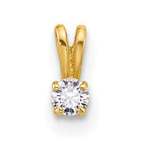 14k-childrens-tiny-cz-pendant-SolomonJeweler-Wichita-KS-CustomJewelry