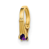 14k-3d-ring-with-dark-purple-cz-charm-SolomonJeweler-Wichita-KS-CustomJewelry