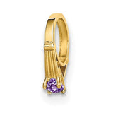 14k-3d-ring-with-light-purple-cz-charm-SolomonJeweler-Wichita-KS-CustomJewelry