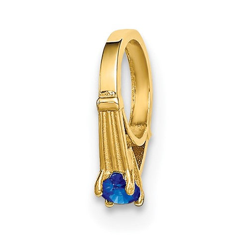 14k-3d-ring-with-dark-blue-glass-stone-charm-SolomonJeweler-Wichita-KS-CustomJewelry