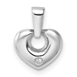 14k-white-gold-3d-cz-heart-pendant-SolomonJeweler-Wichita-KS-CustomJewelry