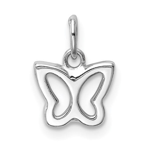 14k-white-gold-cut-out-butterfly-pendant-SolomonJeweler-Wichita-KS-CustomJewelry