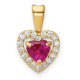14k-polished-red-and-clear-cz-heart-pendant-SolomonJeweler-Wichita-KS-CustomJewelry