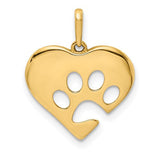 14k-polished-heart-w-paw-print-pendant-SolomonJeweler-Wichita-KS-CustomJewelry