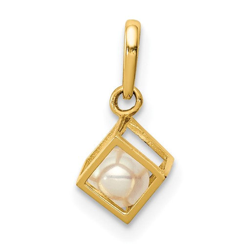 14k-3d-square-w-fw-cultured-pearl-pendant-SolomonJeweler-Wichita-KS-CustomJewelry