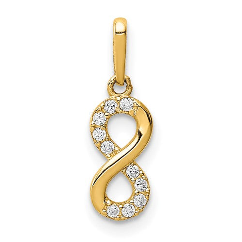 14k-cz-infinity-symbol-pendant-SolomonJeweler-Wichita-KS-CustomJewelry
