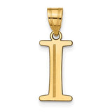 14k-polished-etched-letter-i-initial-pendant-SolomonJeweler-Wichita-KS-CustomJewelry