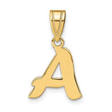 14k-polished-script-letter-a-initial-pendant-SolomonJeweler-Wichita-KS-CustomJewelry