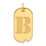 14k-polished-letter-b-initial-dog-tag-pendant-SolomonJeweler-Wichita-KS-CustomJewelry