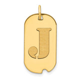 14k-polished-letter-j-initial-dog-tag-pendant-SolomonJeweler-Wichita-KS-CustomJewelry