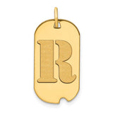 14k-polished-letter-r-initial-dog-tag-pendant-SolomonJeweler-Wichita-KS-CustomJewelry