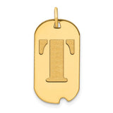 14k-polished-letter-t-initial-dog-tag-pendant-SolomonJeweler-Wichita-KS-CustomJewelry