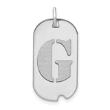 14kw-polished-letter-g-initial-dog-tag-pendant-SolomonJeweler-Wichita-KS-CustomJewelry