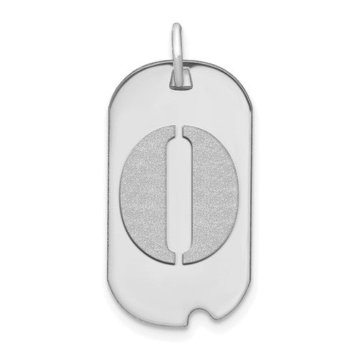 14kw-polished-letter-o-initial-dog-tag-pendant-SolomonJeweler-Wichita-KS-CustomJewelry