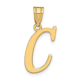 14k-polished-letter-c-initial-pendant-SolomonJeweler-Wichita-KS-CustomJewelry
