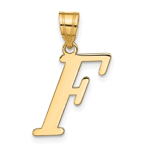 14k-polished-letter-f-initial-pendant-SolomonJeweler-Wichita-KS-CustomJewelry
