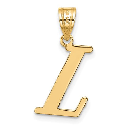 14k-polished-letter-l-initial-pendant-SolomonJeweler-Wichita-KS-CustomJewelry