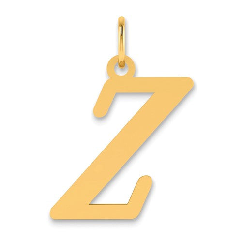 14k-polished-letter-z-initial-pendant-SolomonJeweler-Wichita-KS-CustomJewelry