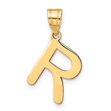 14k-polished-bubble-letter-r-initial-pendant-SolomonJeweler-Wichita-KS-CustomJewelry