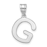 14kw-polished-bubble-letter-g-initial-pendant-SolomonJeweler-Wichita-KS-CustomJewelry