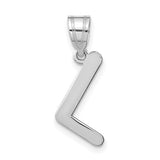 14kw-polished-bubble-letter-l-initial-pendant-SolomonJeweler-Wichita-KS-CustomJewelry