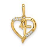 14k-cz-heart-with-cross-pendant-SolomonJeweler-Wichita-KS-CustomJewelry