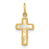 14k-polished-mother-of-pearl-cross-pendant-SolomonJeweler-Wichita-KS-CustomJewelry