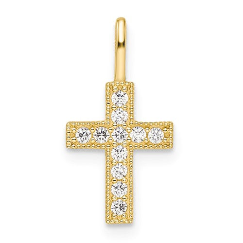 14k-cz-cross-pendant-SolomonJeweler-Wichita-KS-CustomJewelry