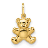 14k-polished-puffed-teddy-bear-pendant-SolomonJeweler-Wichita-KS-CustomJewelry