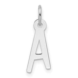 14k-white-gold-slanted-block-letter-a-initial-charm-SolomonJeweler-Wichita-KS-CustomJewelry