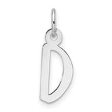 14k-white-gold-slanted-block-letter-d-initial-charm-SolomonJeweler-Wichita-KS-CustomJewelry