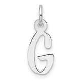 14k-white-gold-slanted-block-letter-g-initial-charm-SolomonJeweler-Wichita-KS-CustomJewelry
