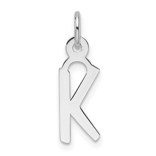 14k-white-gold-slanted-block-letter-k-initial-charm-SolomonJeweler-Wichita-KS-CustomJewelry