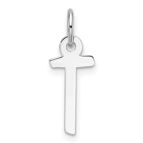 14k-white-gold-slanted-block-letter-t-initial-charm-SolomonJeweler-Wichita-KS-CustomJewelry