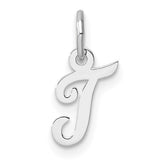 14k-white-gold-small-script-letter-t-initial-charm-SolomonJeweler-Wichita-KS-CustomJewelry
