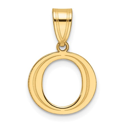 14k-polished-etched-letter-o-initial-pendant-SolomonJeweler-Wichita-KS-CustomJewelry
