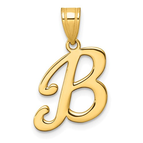 14k-script-letter-b-initial-pendant-SolomonJeweler-Wichita-KS-CustomJewelry