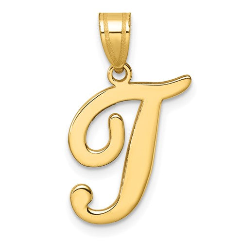 14k-script-letter-t-initial-pendant-SolomonJeweler-Wichita-KS-CustomJewelry