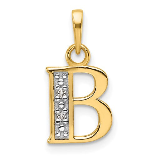 14k-with-rhodium-diamond-letter-b-initial-pendant-SolomonJeweler-Wichita-KS-CustomJewelry