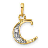 14k-with-rhodium-diamond-letter-c-initial-pendant-SolomonJeweler-Wichita-KS-CustomJewelry