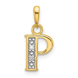 14k-with-rhodium-diamond-letter-p-initial-pendant-SolomonJeweler-Wichita-KS-CustomJewelry